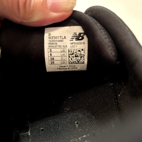 New Balance 501 WZ501TLA Sneakers Tennis Shoes Women's Purple Suede Accents 8 - Picture 6 of 11